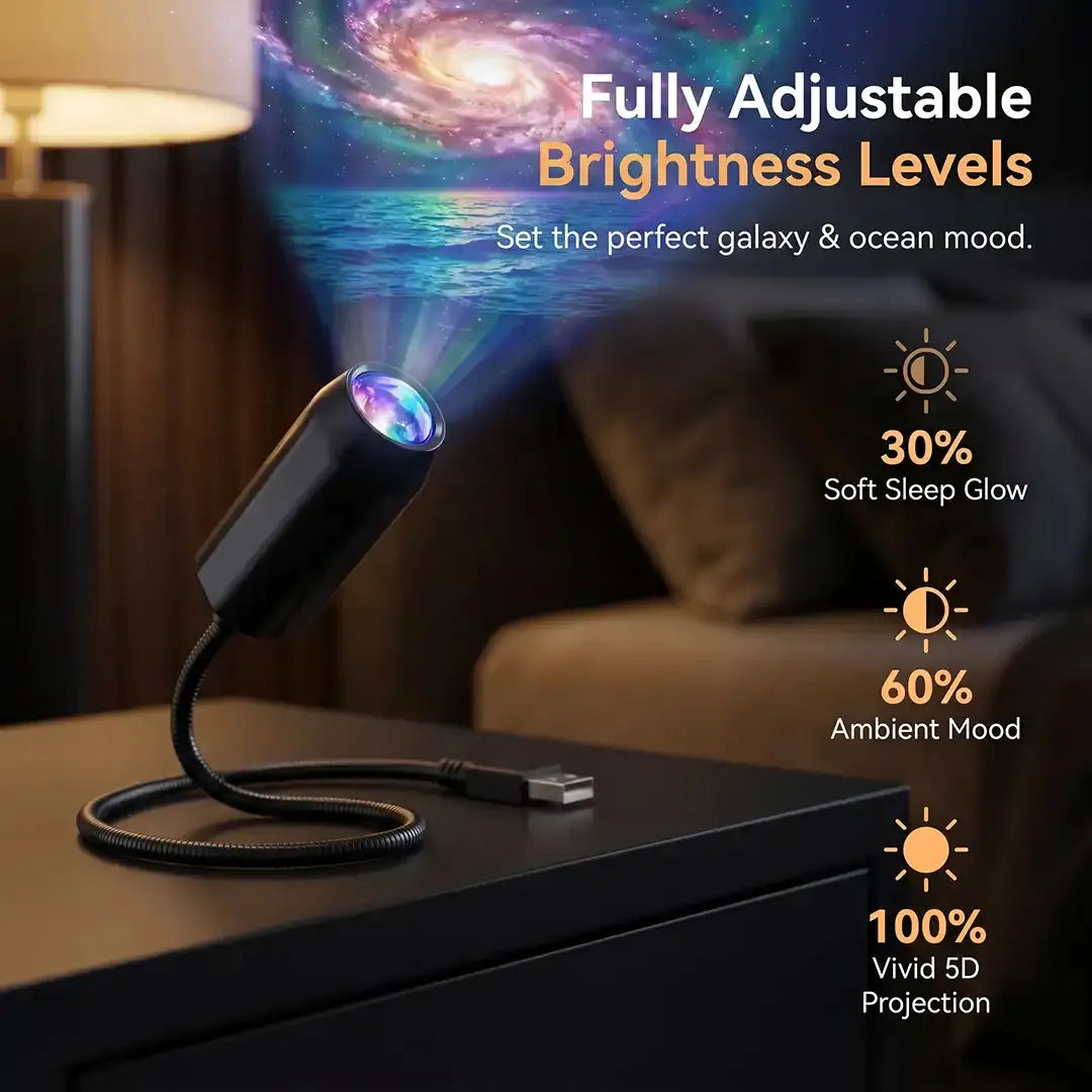 ⏰Last day Promotion 🐡-Night Light Projector - Smart Holographic Star Projector