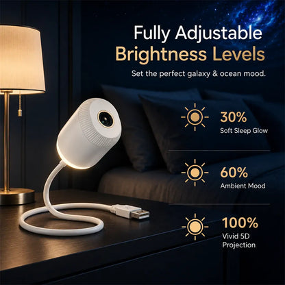 𝐋𝐮𝐦𝐨𝐫𝐢𝐞®🐰NEXT-GEN SMART PROJECTION HD Smart Dynamic 5D Holographic Night Light Projector