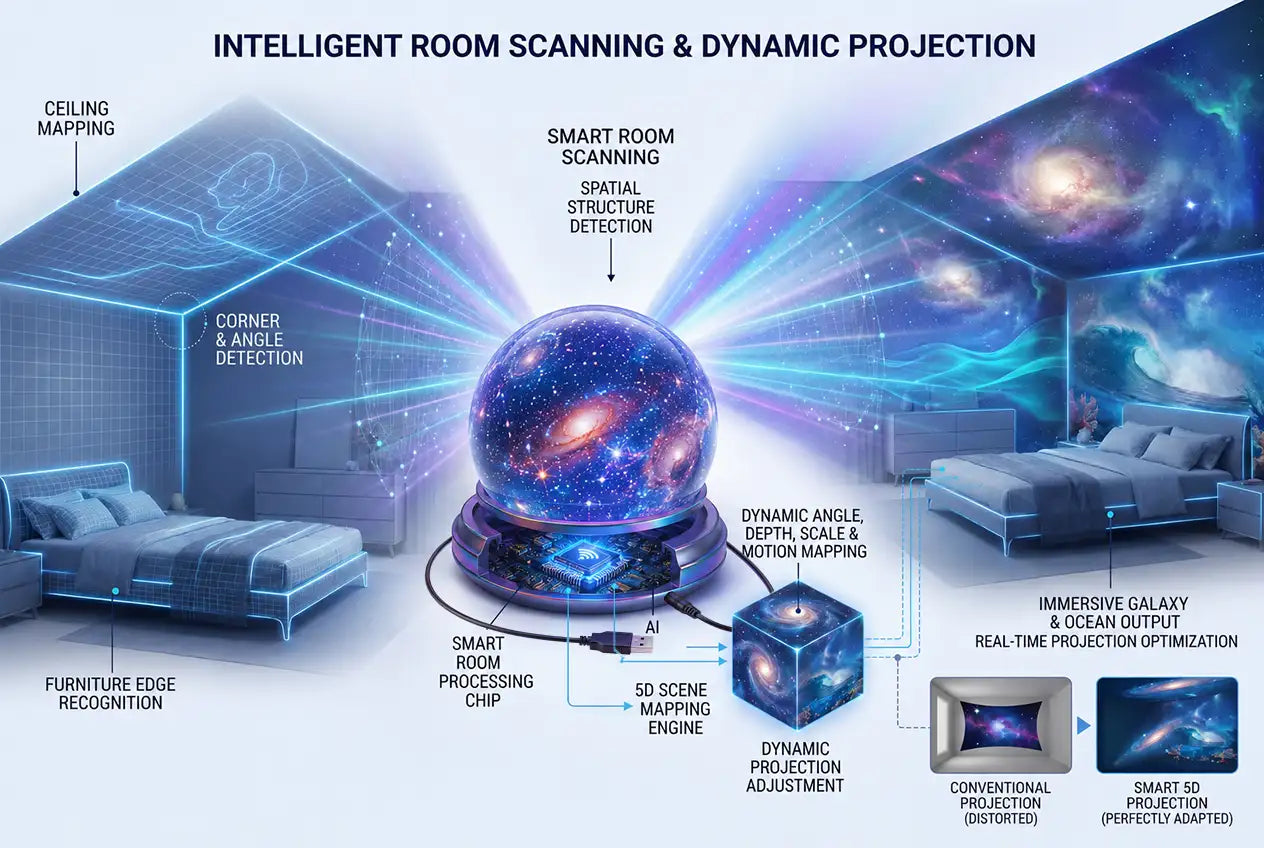 𝐋𝐮𝐦𝐨𝐫𝐢𝐞® Night Light Projector
